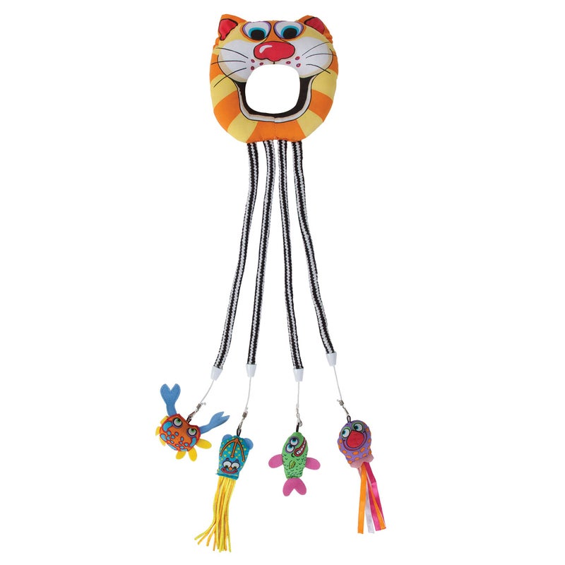 FAT CAT Catfisher Doorknob Hanger - Image 1